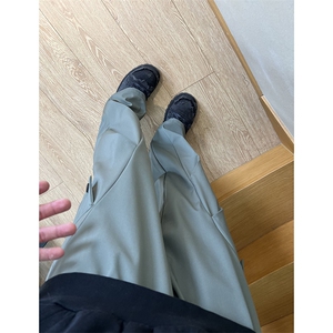 A178 三防面料美式休闲裤男直筒宽松XK408P40限价55图片