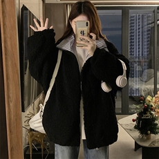 C943-P125复古条纹两面穿外套冬季宽松保暖棉袄显瘦工装夹克棉服，男装夹克，星座911-2(原星座613-2）