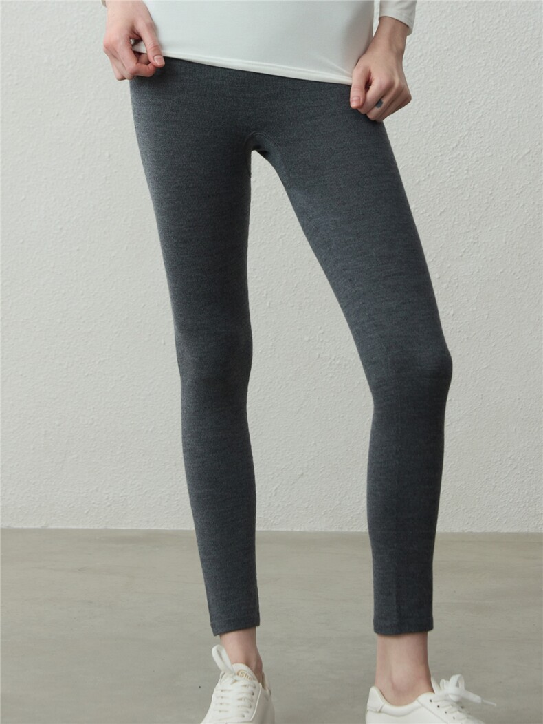 2025年秋季时尚百搭通勤简约休闲平面打底裤，女装打底裤，美杜莎羊绒