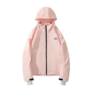 冬款防风防水滑雪服中性保暖加绒加厚防风袖中性风外套M34-P140图片