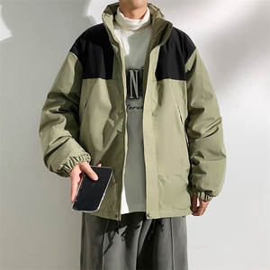 港风2026新品冬季宽松情侣装棉衣棉服冬装加厚外套M8586-P90图片