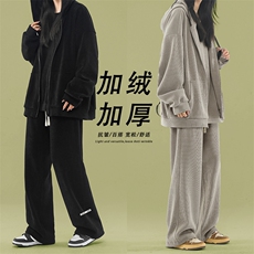 简约潮流卫衣套装男士休闲卫裤三件套SJT867-特批176加绒特批206，男装卫衣，星座718