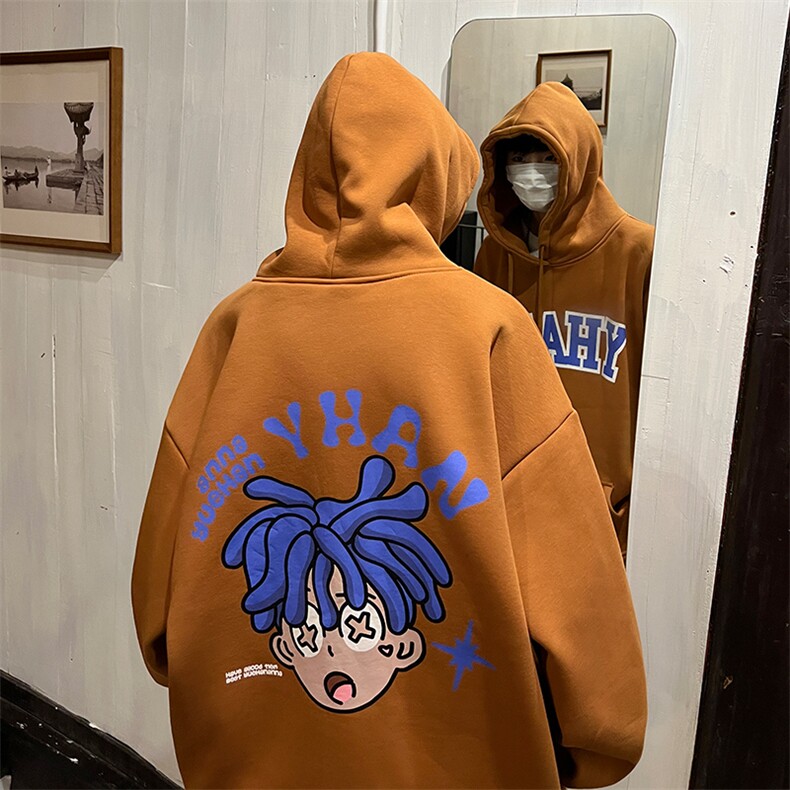 抖音供货、复合重磅360克现货连帽卫衣宽松D223A-WY2316-特P35,男装卫衣,电商019-1