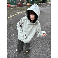 重磅连帽卫衣男款春秋美式cleanfit潮牌百搭套头情侣外套WYB5，女装短外套，星座516A