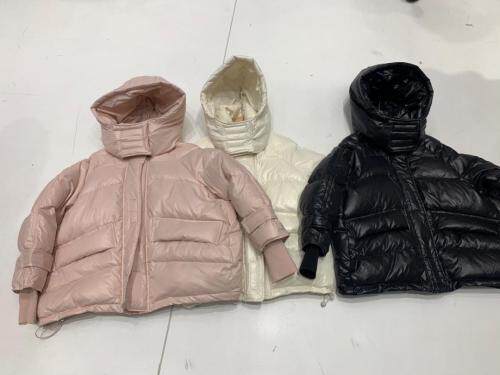 魔术贴羽绒服，女装羽绒服，23