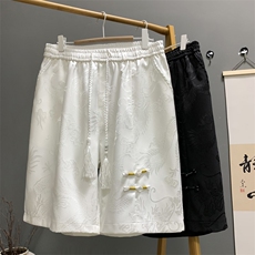 量大优供视频新风龙纹冰丝短裤男CP51-特p33，男装牛仔裤，电商B371