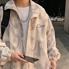 秋季男士夹克休闲宽松百搭外套情侣款JK711，男装夹克，星座201-2
