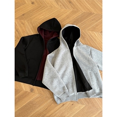 480克双色开衫连帽卫衣501-1-W2543-P7098，男装卫衣，星座501-1