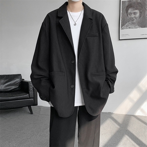 8XL-M肌理感西服美式休闲西装外套男复古痞帅高级感衣服XF002P85图片
