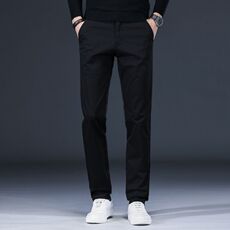 2026春季纯棉休闲裤直筒时尚男装长裤男装休闲裤K138现货主推外贸，男装休闲裤，星座224-1
