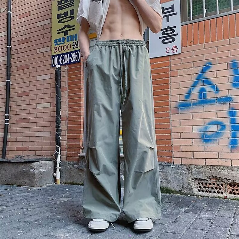夏季速干伞兵裤男款美式直筒宽松冲锋休闲裤A889P35,男装休闲裤,星座1116-2