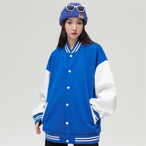 春秋季棒球服外套新款ins潮情侣学生休闲针织夹克A305-DF32-P75图片