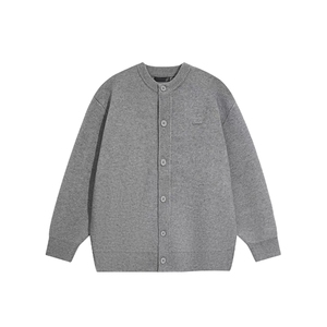 特批65-MY16 现货 美式重磅开衫毛衣潮牌慵懒风针织衫外套，男装针织衫/毛衣，星座618B-1