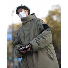 新款棉袄棉服加棉加厚晋江棉服冲锋衣外套FM929-P100，男装棉衣，星座1109-3