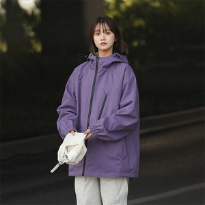 新款现货户外双面穿连帽夹克男 冲锋衣外套JK903 -P80图片