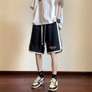 夏季篮球卫裤宽松休闲裤男 高街潮流短裤运动五分裤DK015/P40图片