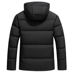 字母印花羽绒服男冬季宽松连帽加厚保暖外套男士A266-YR2514-P235，男装羽绒服，电商A266