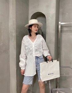韩版衬衣图片