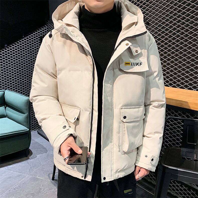 冬季学生潮流工装连帽棉衣男士加厚保暖棉服外套MY619-P60,男装棉衣,星座1905A（原电商B343）
