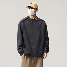 卫衣男春秋款圆领潮牌男装2025新款男款长袖上衣秋季春装2806-P40，男装卫衣，电商D215