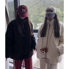 冬季新款美式学生韩系棉服女棉衣菱格棉袄外套C609-90，男装棉衣，星座911-2(原星座613-2）