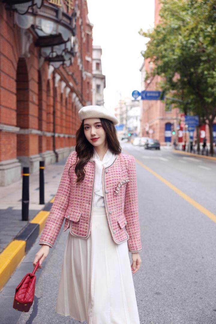 90绒小香风羽绒服，女装羽绒服，卡西姆