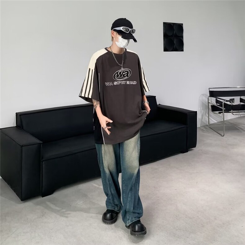 2024春夏季新款男休闲圆领短袖T恤YDT05P38,男装T恤,星座1116-2