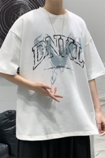 2025夏季原创设计港风oversize宽松休闲T恤B266-DX08-P30，男装T恤，星座B257-1