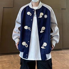 F479P63秋冬男装时尚休闲外套学院风男装，女装短外套，星座512-6
