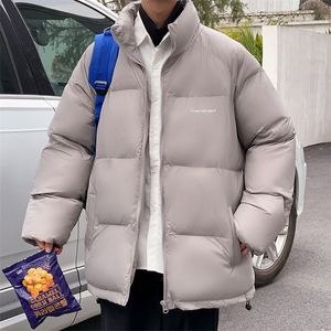 冬季立领羽绒服男加厚宽松男士羽绒衣外套潮印花A266-YR01-P130