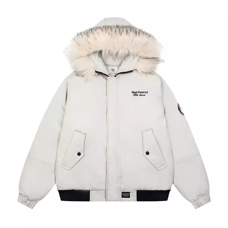 现货美式宽松加厚连帽保暖工装棉服M76/P100,男装棉衣,星座205-3