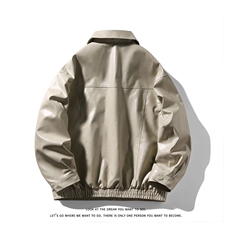 潮流宽松美式复古机车皮衣PU皮夹克外套P7806-P70【特价】，男装夹克，电商A007
