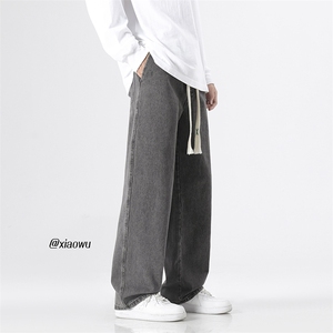 跑量 现货牛仔裤男直筒B342-K7002-P35控58图片