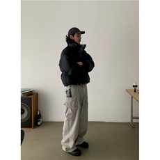 气质时尚慵懒ins日系百搭牛仔格子工装新款流行简约原宿文艺潮流，男装工装外套，星座506A