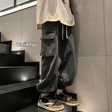 XZ616秋季新款工装束脚牛仔裤TY407P55控68，男装牛仔裤，星座512A（原616）