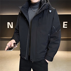 标50男羽绒服连帽休闲外套男休闲羽绒上衣A329-YR2555-P205，男装羽绒服，电商A329
