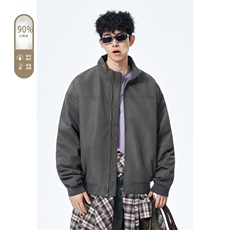 广检90%白鸭绒冬季无影墙羽绒服充绒量75gM-5XHY25598-特P109，男装羽绒服，电商A022