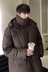 羽绒服男冬季新款港风宽松连帽加厚外套上衣YR922-P155，男装羽绒服，星座214-3