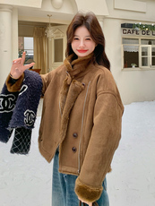 皮毛一体B85-P205-K307，女装皮草，浙宝191（原浙宝008）