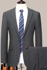 GDN5240-1四季款新款男士礼服西装修身商务休闲男装西服两件套装，男装西服套装，电商B360