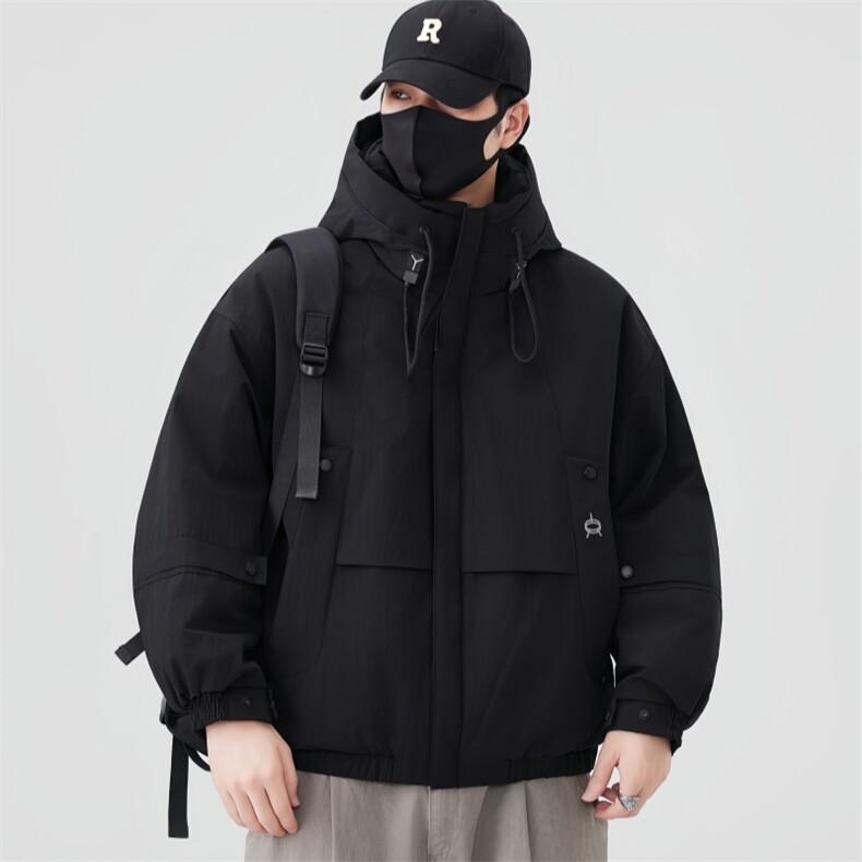 2025新款男士加厚羽绒服 实体 90白鸭绒新标图片