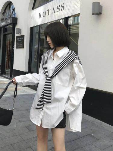 春季衬衣，女装，玉米青豆