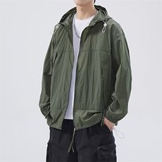 GENIOLAMODE冰丝防晒衣男士夏季薄款2025新款防紫外线钓鱼服外套，男装防晒衣，星座1204-3