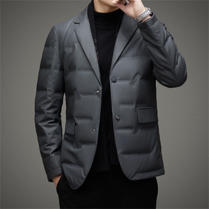 BH2298钱塘2020-2中年男士冬季厚款商务休闲简约羽绒西服P270图片