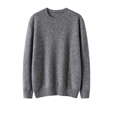 2025秋冬新款女羊绒衫100%纯山羊绒纯色POLO领厚款保暖针织套衫，男装羊绒套衫，榆莲羊绒