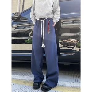 阔腿裤男士韩版潮流高街帅气百搭2024秋冬ins休闲长裤K5732-P41图片
