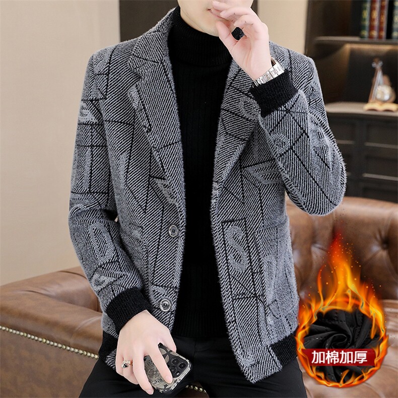 新款男士短款西装领潮流时尚毛呢大衣外套夹克男A52P150控238，男装毛呢大衣，电商B226