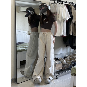 B221 美式ins街头hiphop宽松工装休闲裤子 LK23122-P65 控88图片