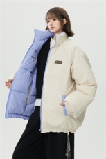 XZ-230-1MY700中性风简约百搭格子刺绣双面穿休闲面包服P118控158，鞋类箱包手腕包，星座230-1