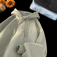 茶绿色加绒